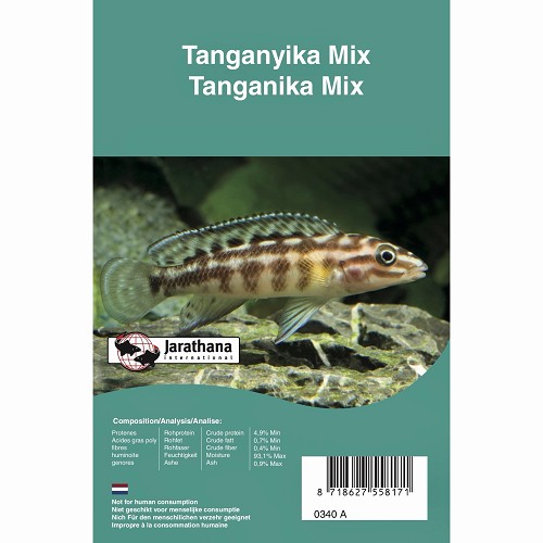 Futter für Tanganika Buntbarsche tiefgekühlt in blisterverpackung